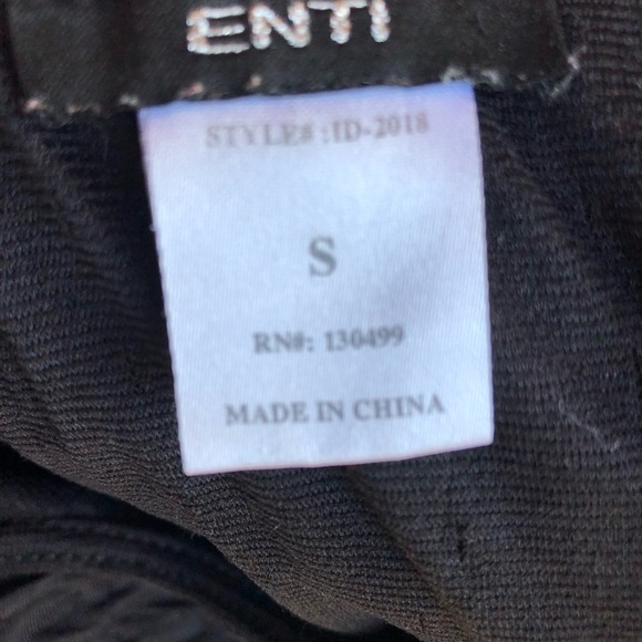 Black Going out Dress / Top from Enti - Picture 4 of 5